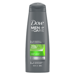 Dove Men+Care Fresh & Clean Fortifying 2-in-1 Shampoo & Conditioner 355ml - DrugSmart Pharmacy