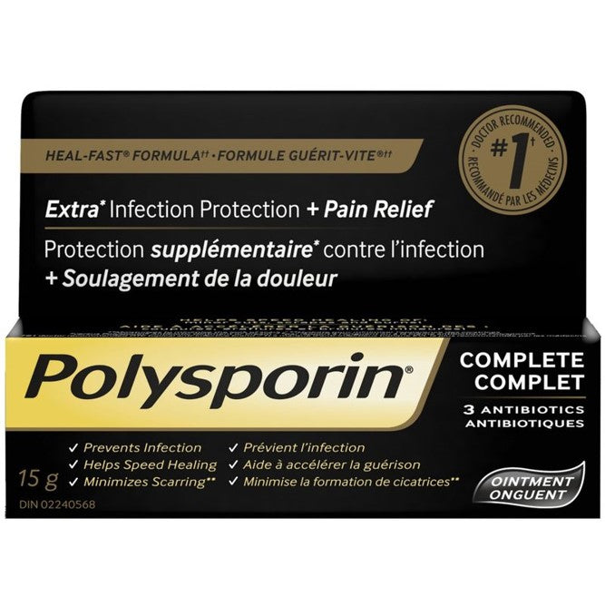 Polysporin Complete Oint 15g - DrugSmart Pharmacy