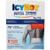 Icy Hot Medicated Patch Back Xl 3 - DrugSmart Pharmacy