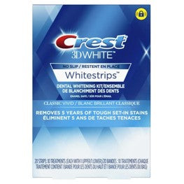 Crest 3-D White Strips Classic Vivid 10 Treatments - DrugSmart Pharmacy