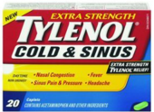 Tylenol Cold & Sinus Extra Strength 20 - DrugSmart Pharmacy