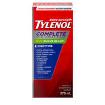 Tylenol Complete Extra Strength Cough, Cold & Flu Night 270ml - DrugSmart Pharmacy